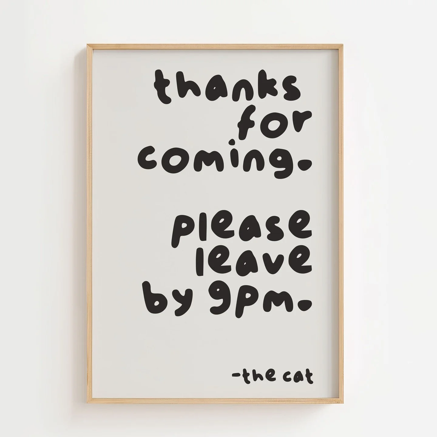 Can't get enough of handwritten, doodle fonts.

And cats...always cats :)

#catart #party #partyhost #printableart #wallart #catquote #catmeme #catlife #catlovers #livingroominspiration