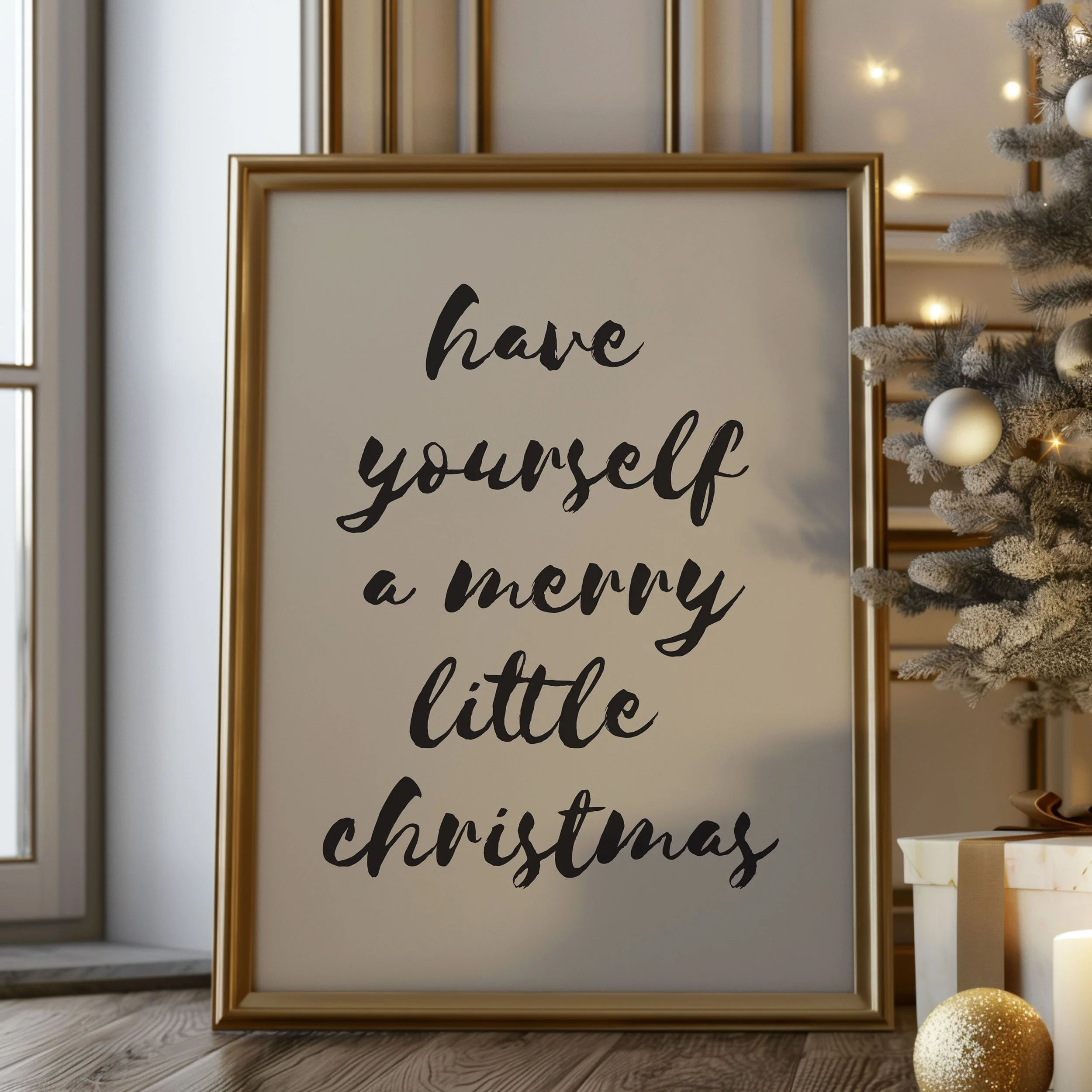 'Have Yourself a Merry Little Christmas' Art Print