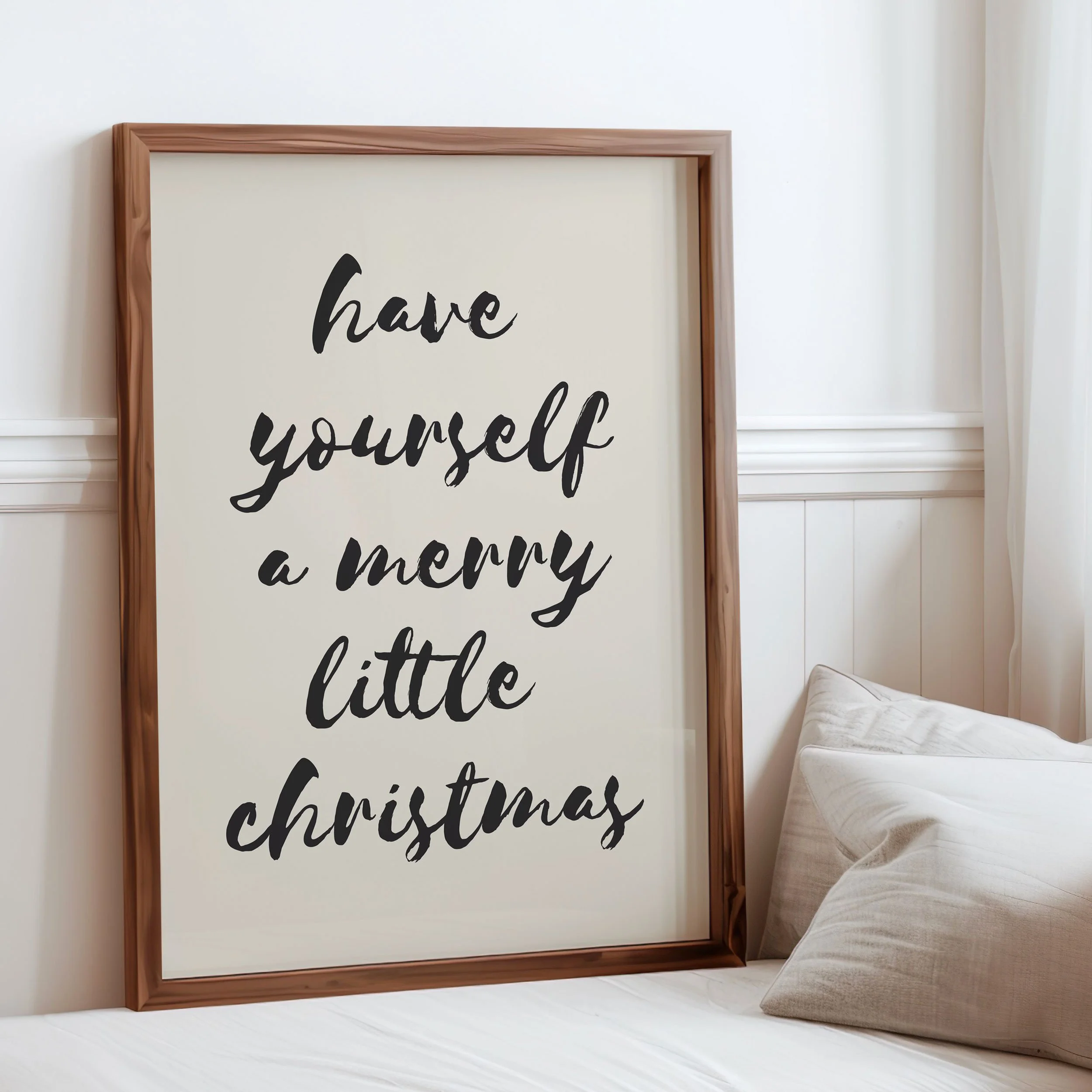 'Have Yourself a Merry Little Christmas' Art Print