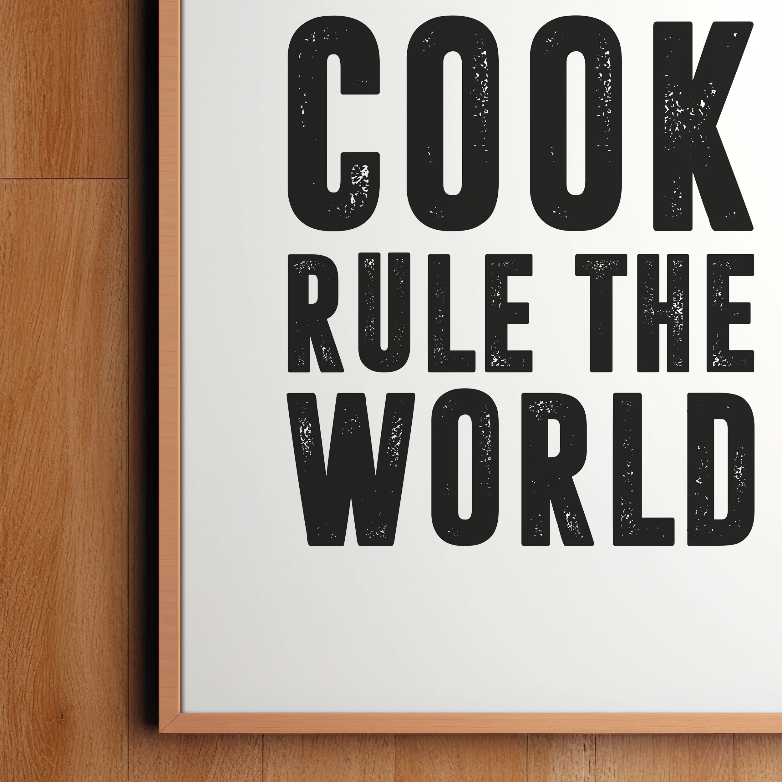'Men Who Cook' Art Print
