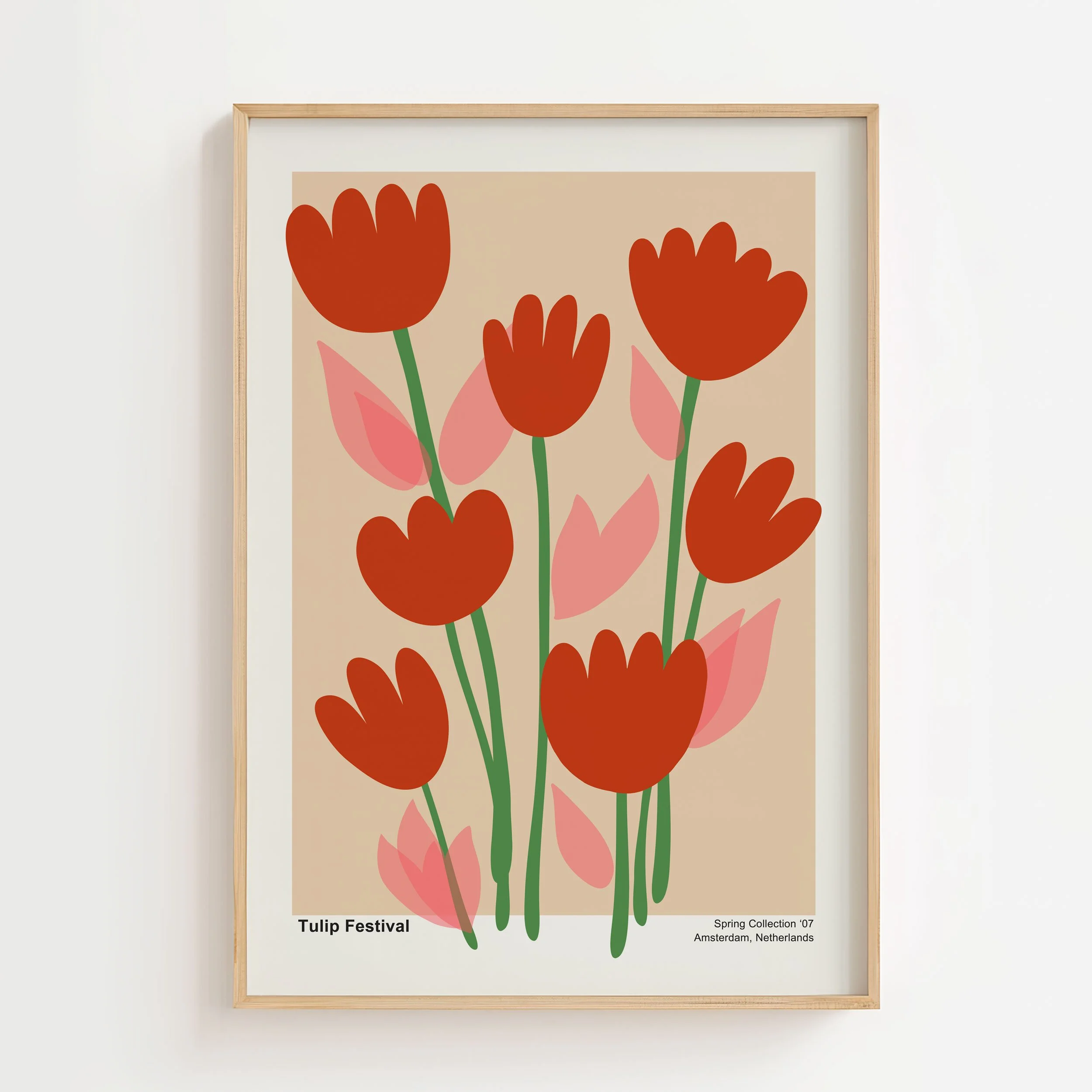 'Tulip Festival' Art Print