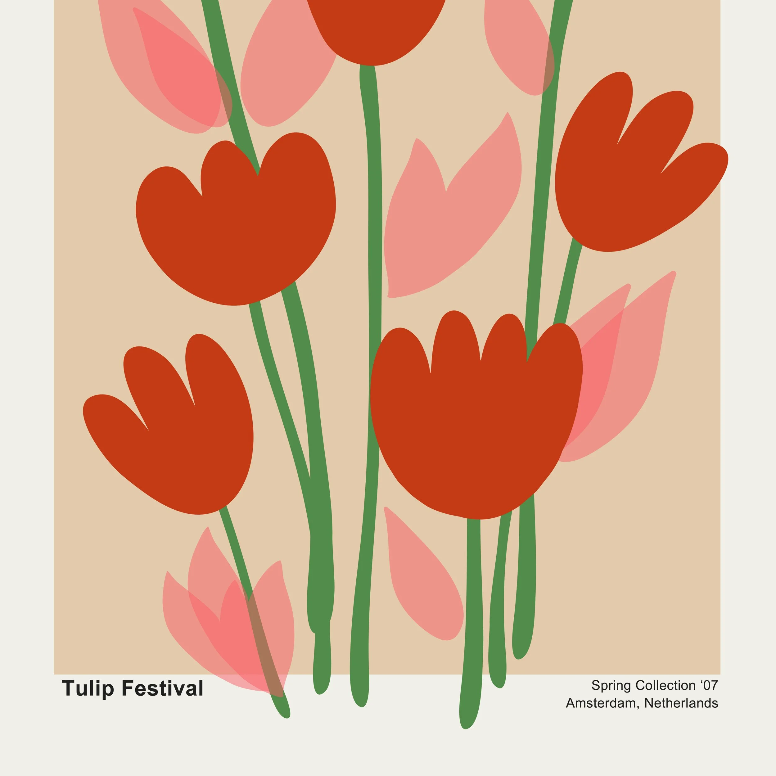 'Tulip Festival' Art Print
