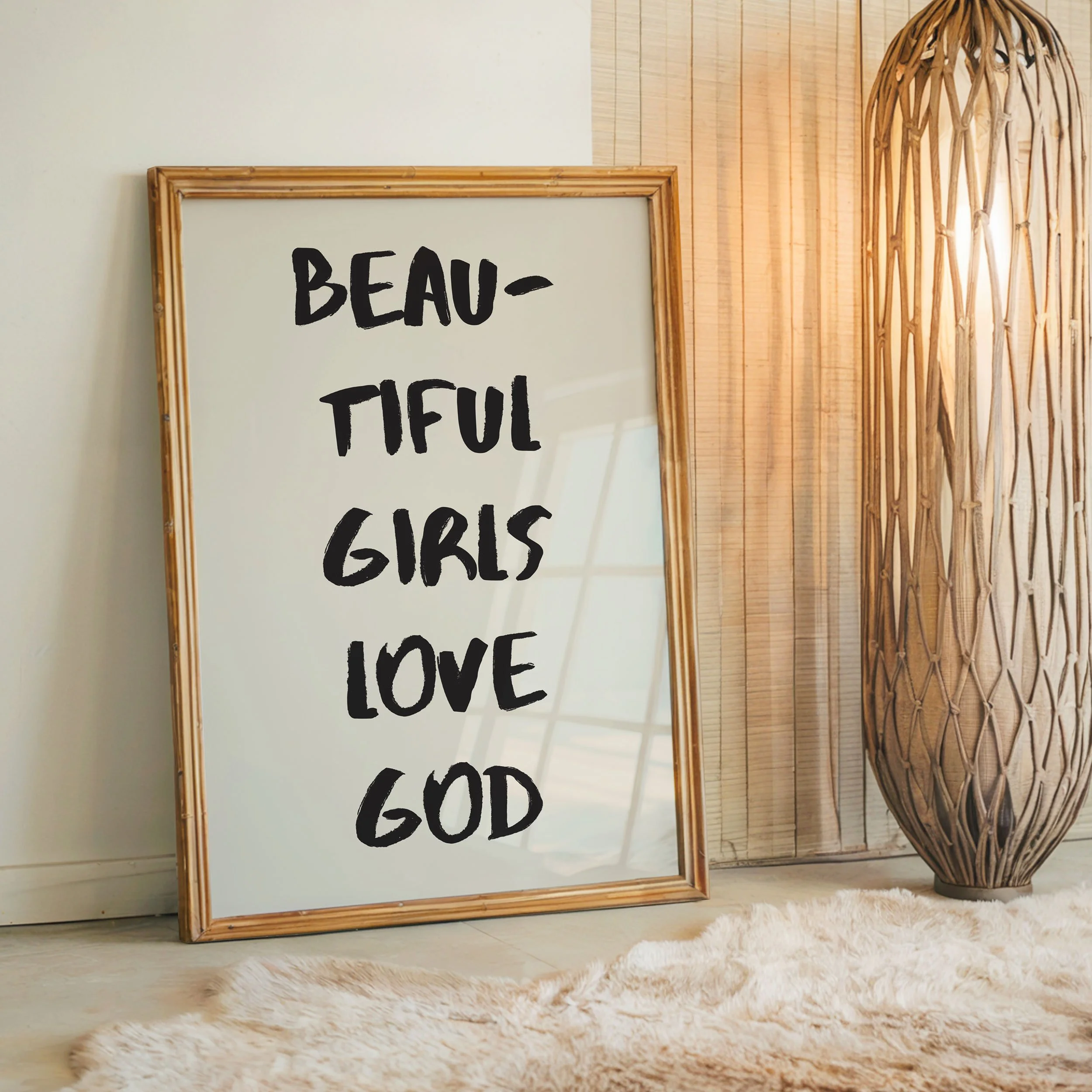 'Beautiful Girls Read Books' Art Print