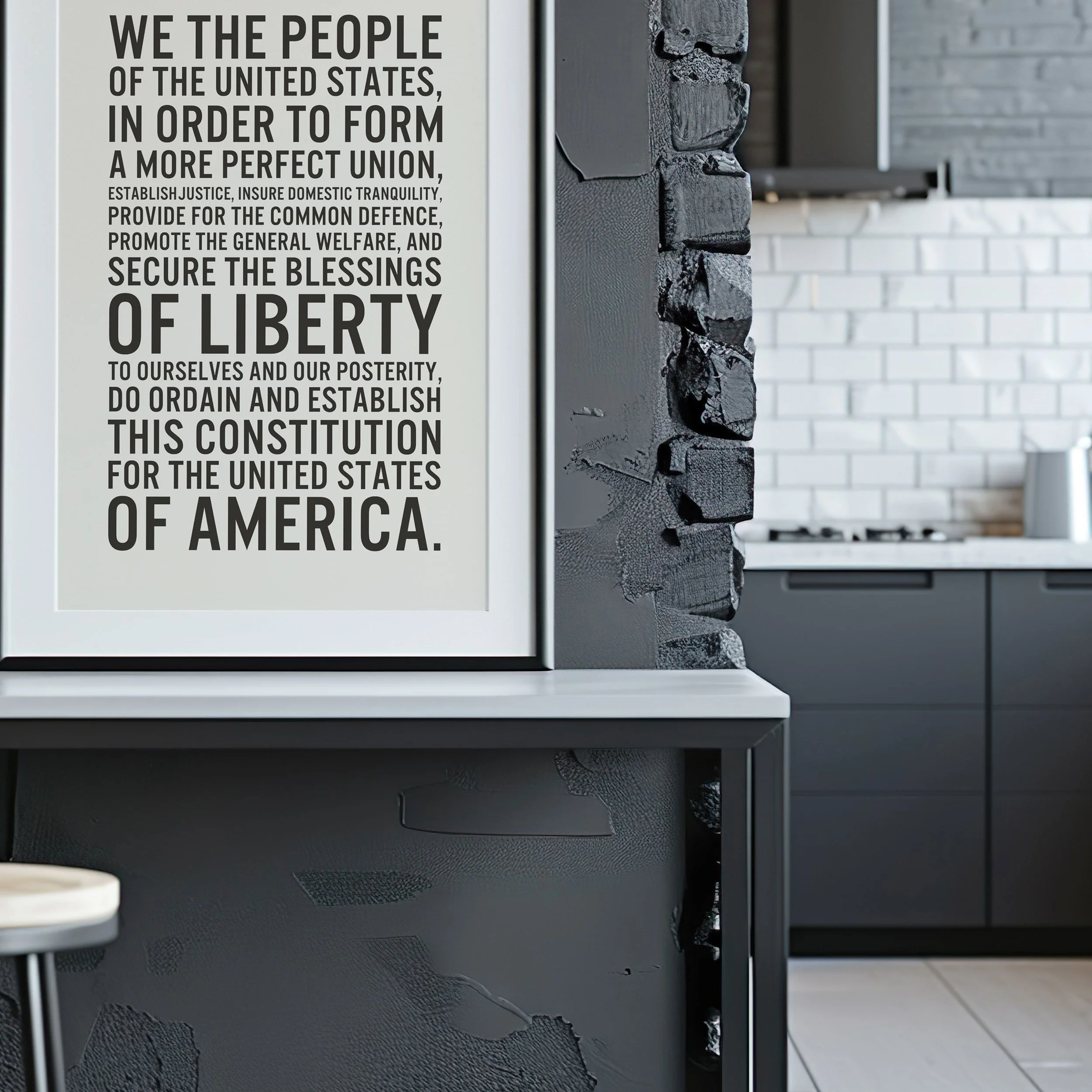 'We the People' Art Print