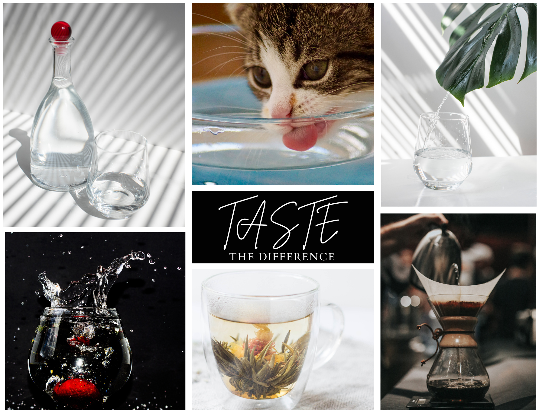 Taste the difference of soft water