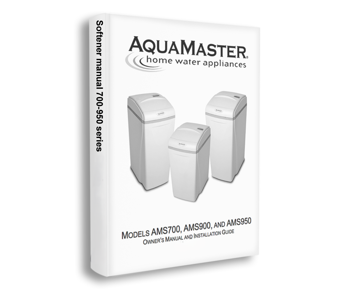 Water softener manual