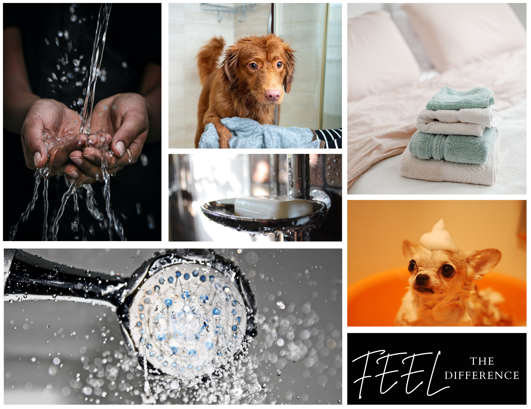 Feel the difference of soft water