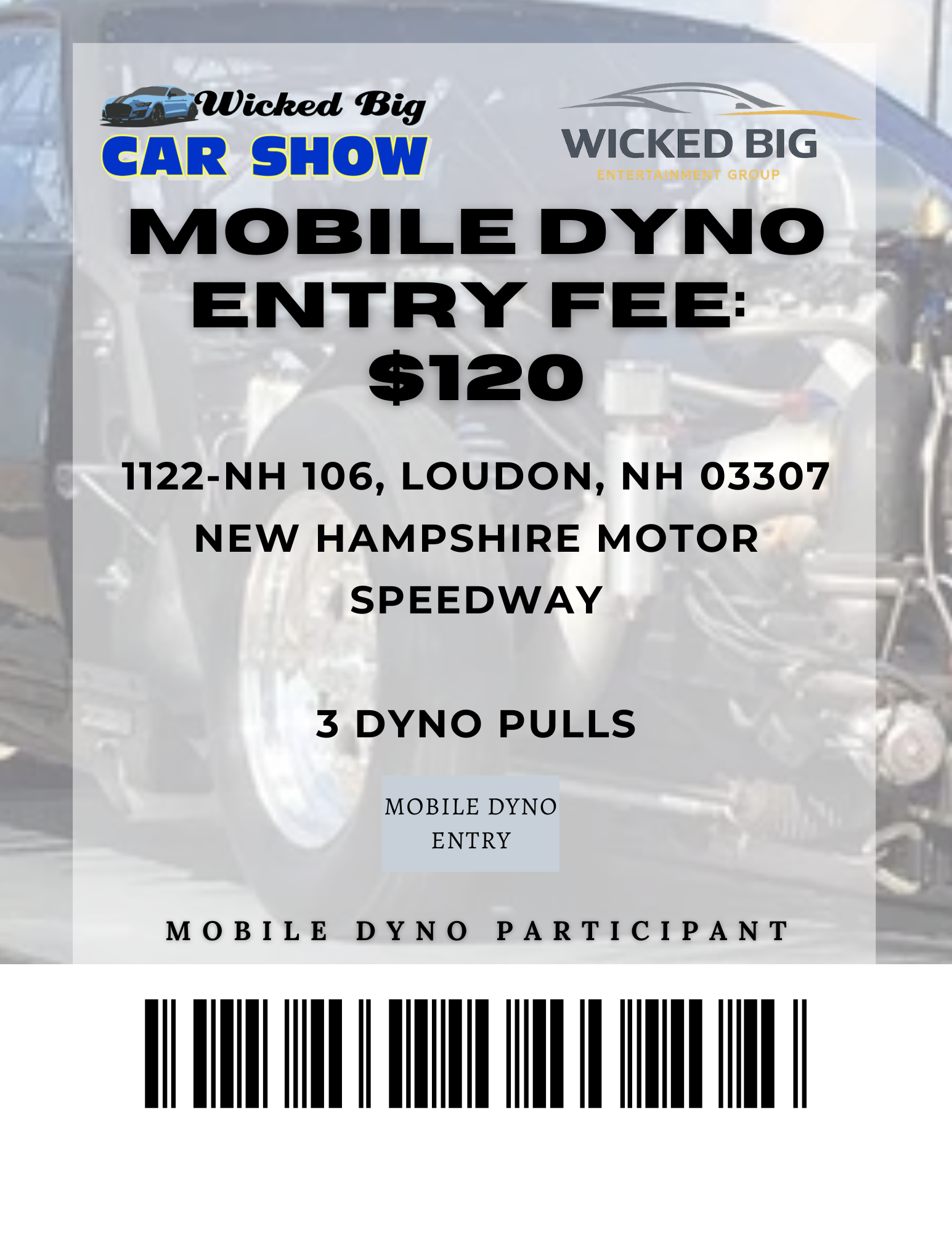 Mobile Dyno Tickets