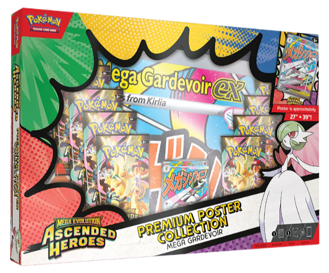 Pokemon - Mega Evolution - Ascended Heroes - Premium Poster Collection - Mega Gardevoir