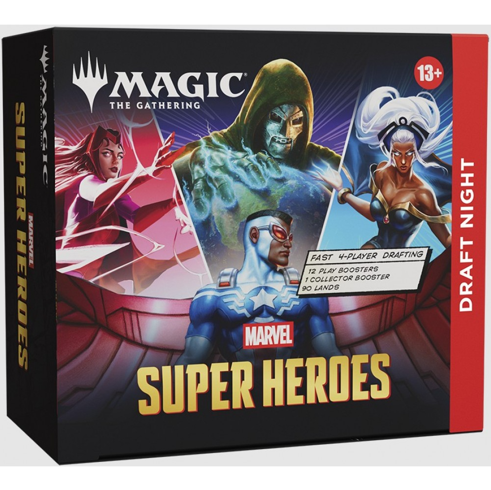 Magic The Gathering - Marvel Super Heroes - Draft Night *COMING SOON*