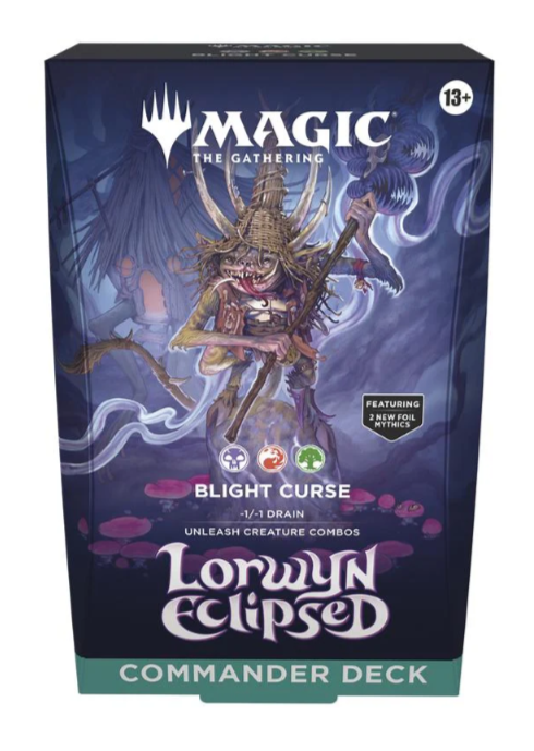 Magic The Gathering - Lorwyn Eclipsed - Commander Deck - Blight Curse