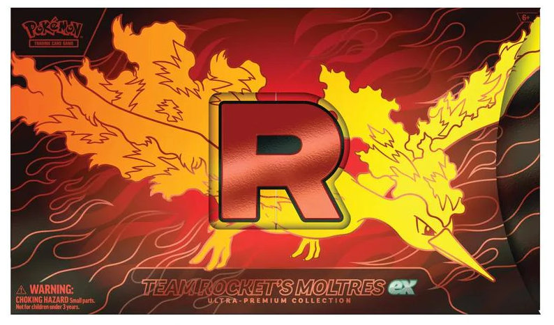 Pokemon - Team Rocket's Moltres ex - Ultra Premium Collection