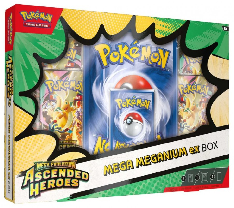 Pokemon - Mega Evolution - Ascended Heroes - Mega Meganium ex Box