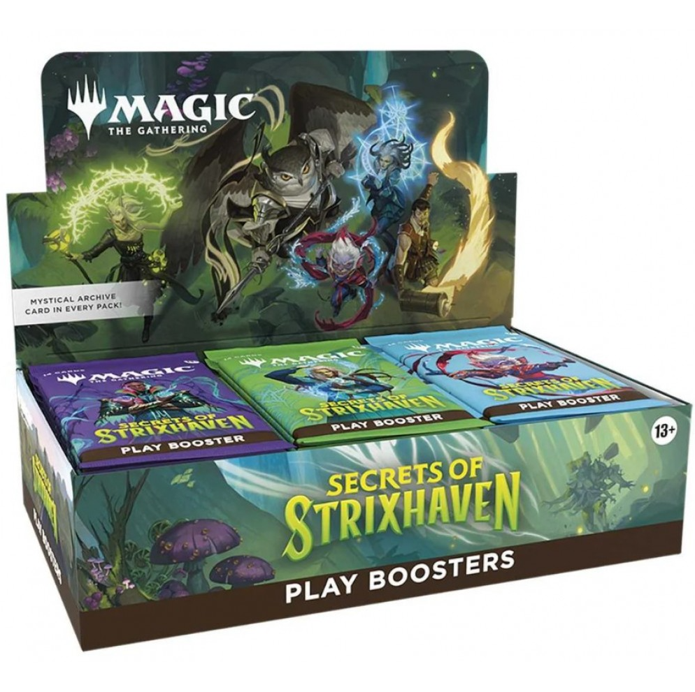 Magic The Gathering - Secrets of Strixhaven - Play Booster Box (30 Packs) *COMING SOON*