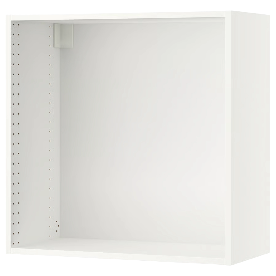White ikea Sektion Wall Cabinet without doors