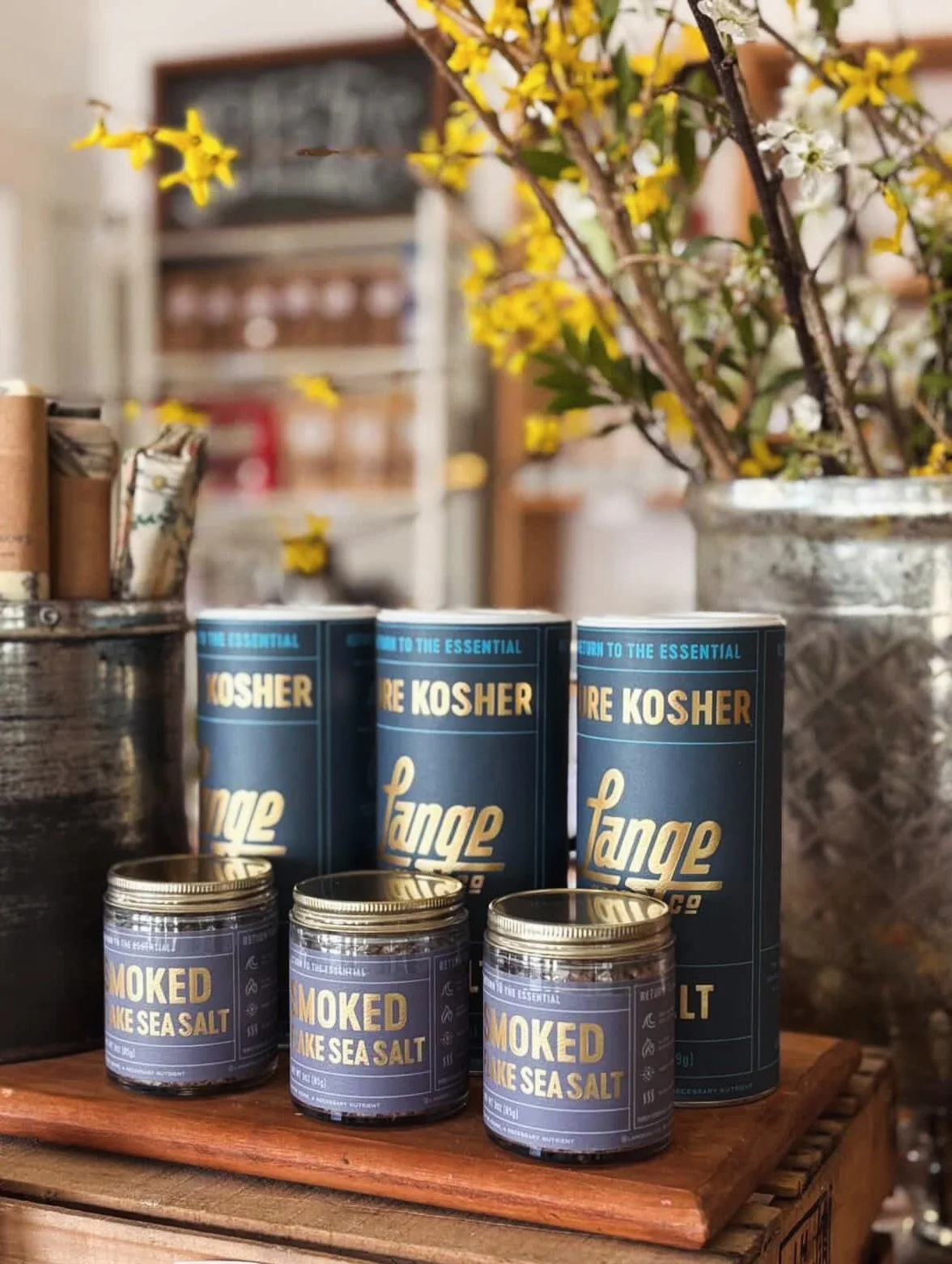 There&rsquo;s nothing quite like getting photos from shop owners of your products you&rsquo;ve poured so much time, effort, and heart into. Looking back, it&rsquo;s amazing to see just how far we&rsquo;ve come 🥹🧂🌊 Thank you! 

@wheatandvineprovisi