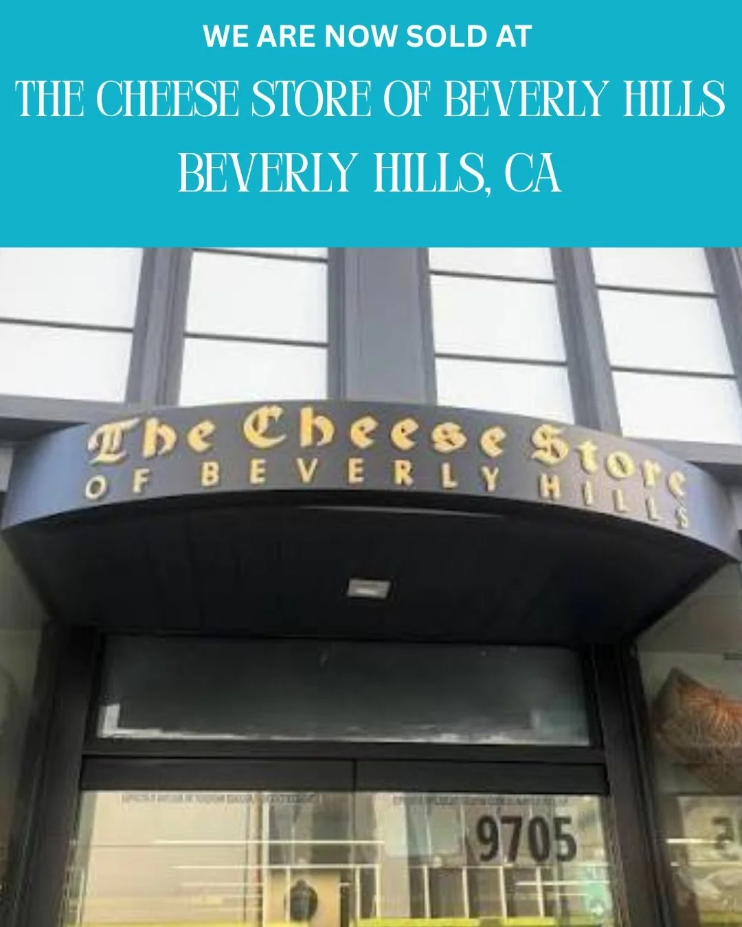 We&rsquo;re thrilled to be joining the shelves at the iconic The Cheese Store of Beverly Hills! As former California residents, it&rsquo;s always extra special for us to add another California store to the Lange Salt family. 🤩🧂🌊

www.langesalt.com