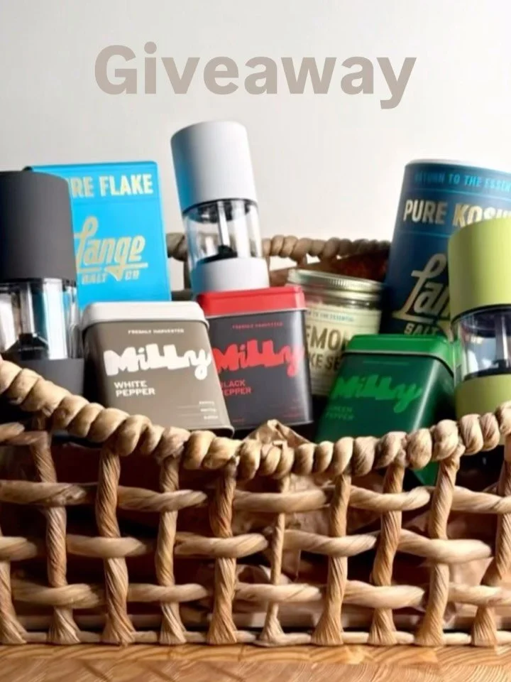 🌶️🧂😍 NAME A MORE ICONIC DUO&hellip; WE&rsquo;LL WAIT. Salt and pepper just belong together! So we&rsquo;re pairing up with Milly Pepper, our favorite gourmet pepper brand, to give one lucky winner the ultimate seasoning lineup!

ONE WINNER GETS:
1