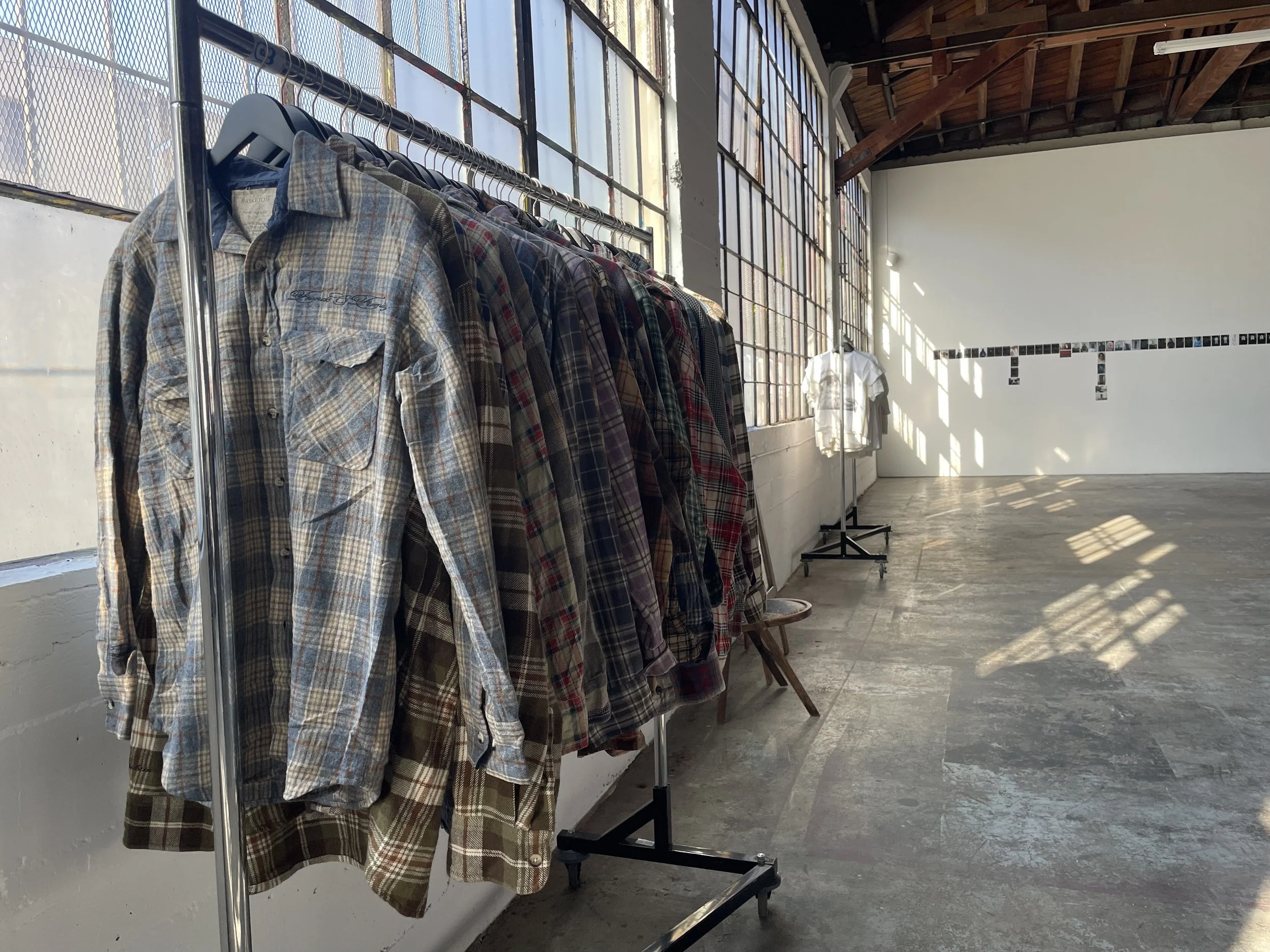 Basketcase clothing pop-up store at Mica Studios