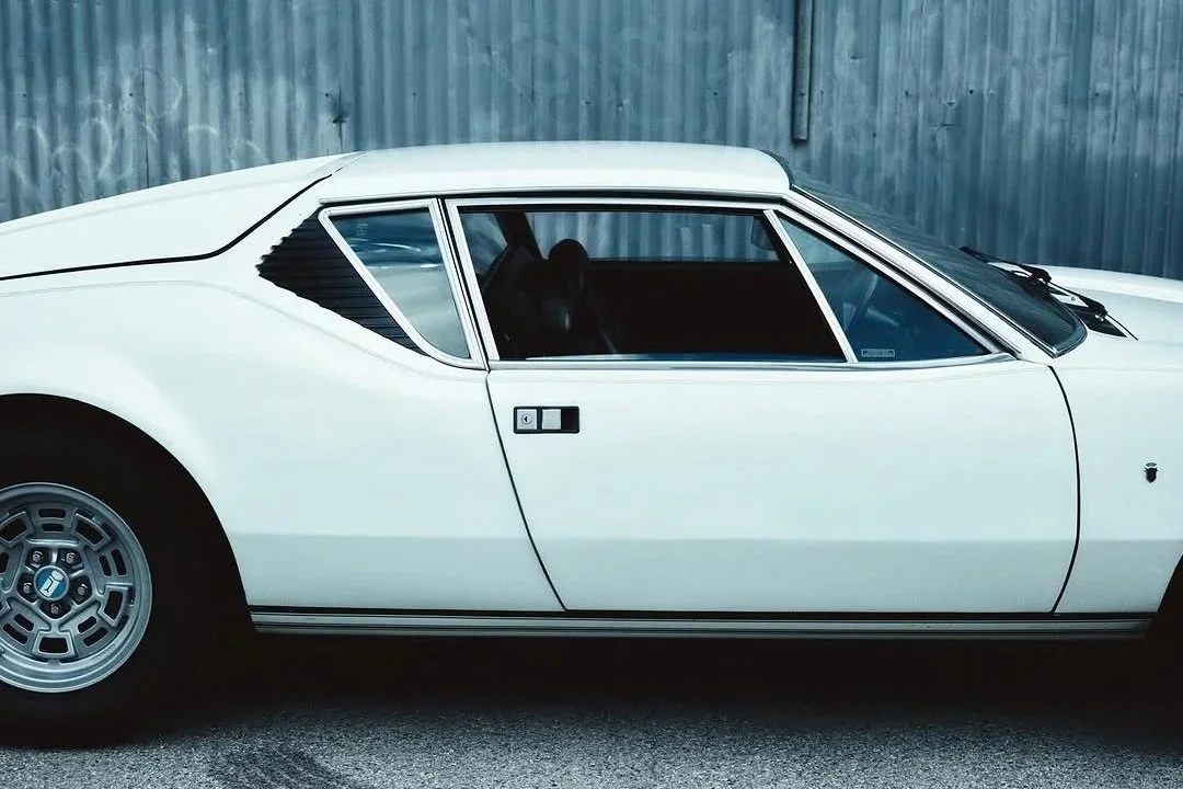 A car is shot at Mica Studios for Vogue