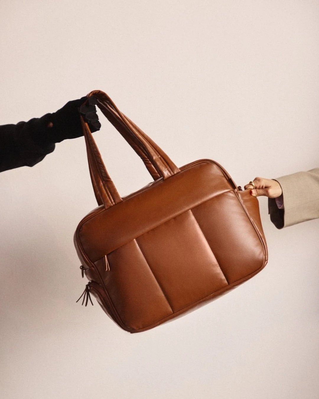 A collection that belongs in motion. Honey Brown + Navy Vault is the ultimate color combo we can (1).jpg