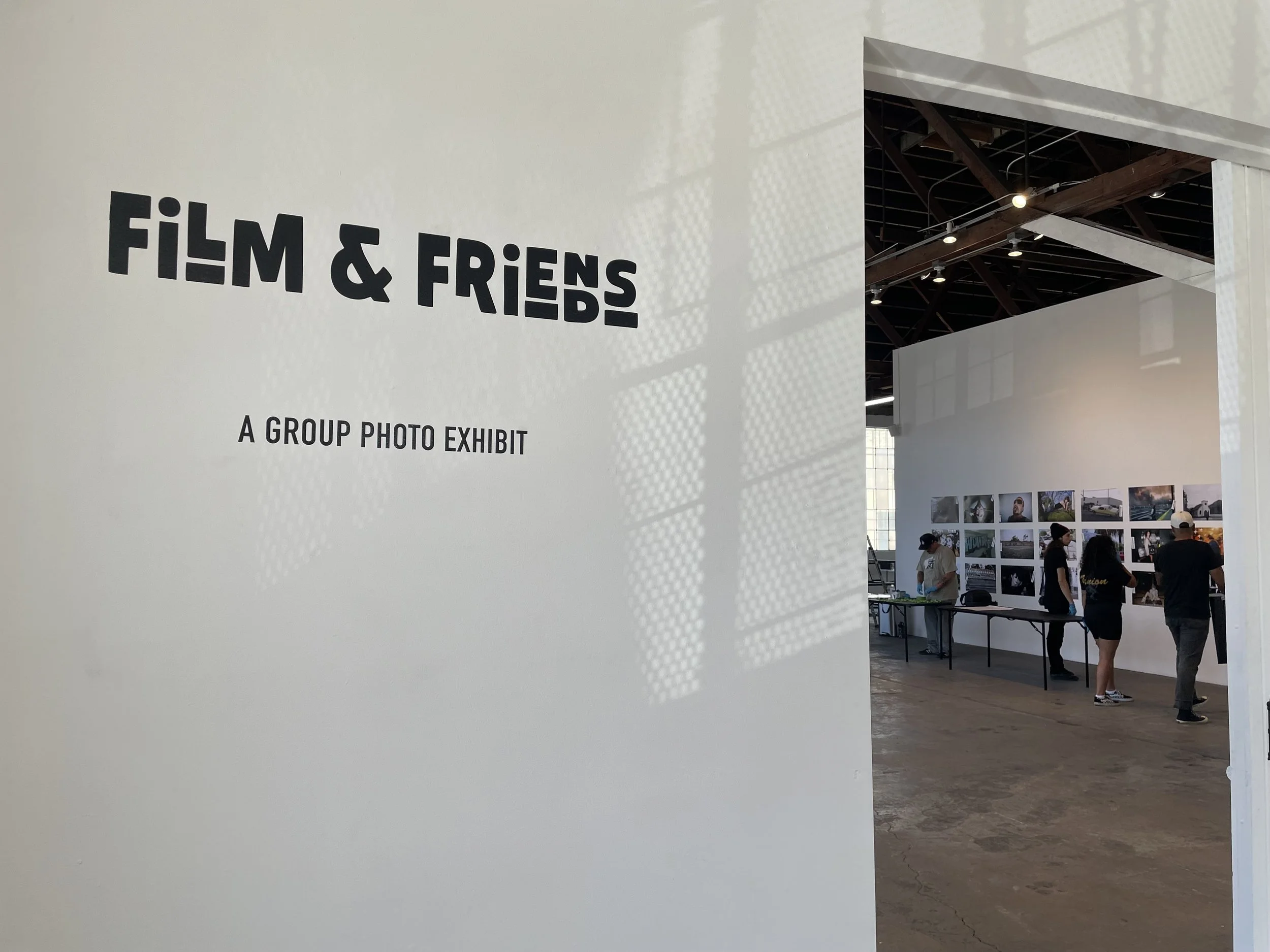 Showcase art displayed at Mica Studios during a gallery event