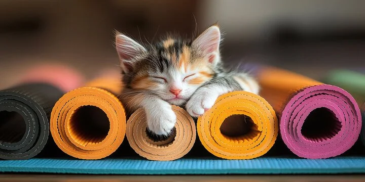 Kitten Yoga @ The Gardens~ Humane Society Benefit