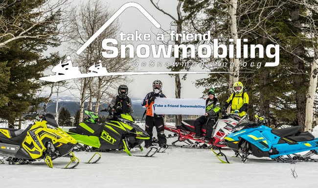 Take a Friend Snowmobiling Week