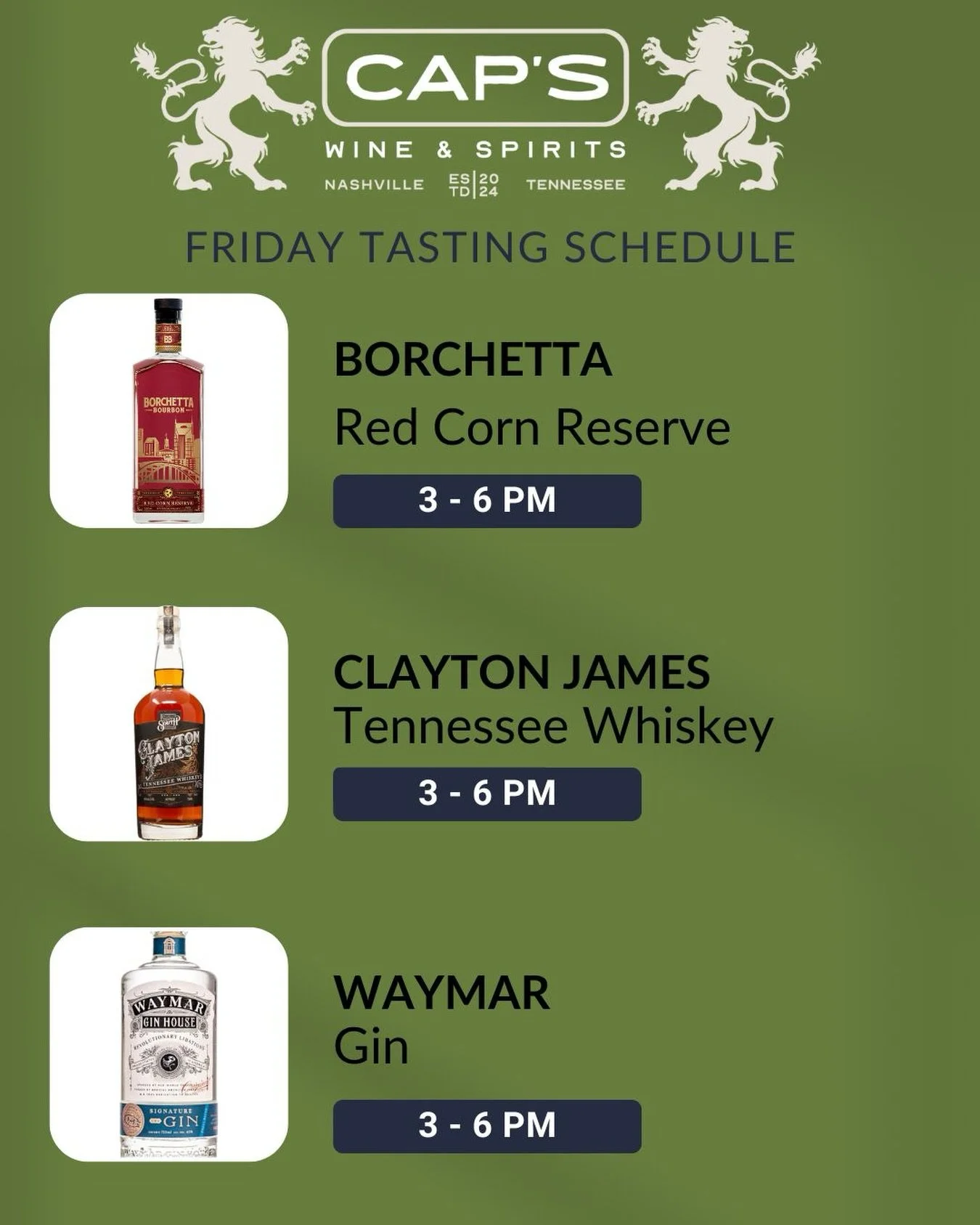 Pre game the weekend with an excited tasting of some new whiskey and one of our favorite gins!