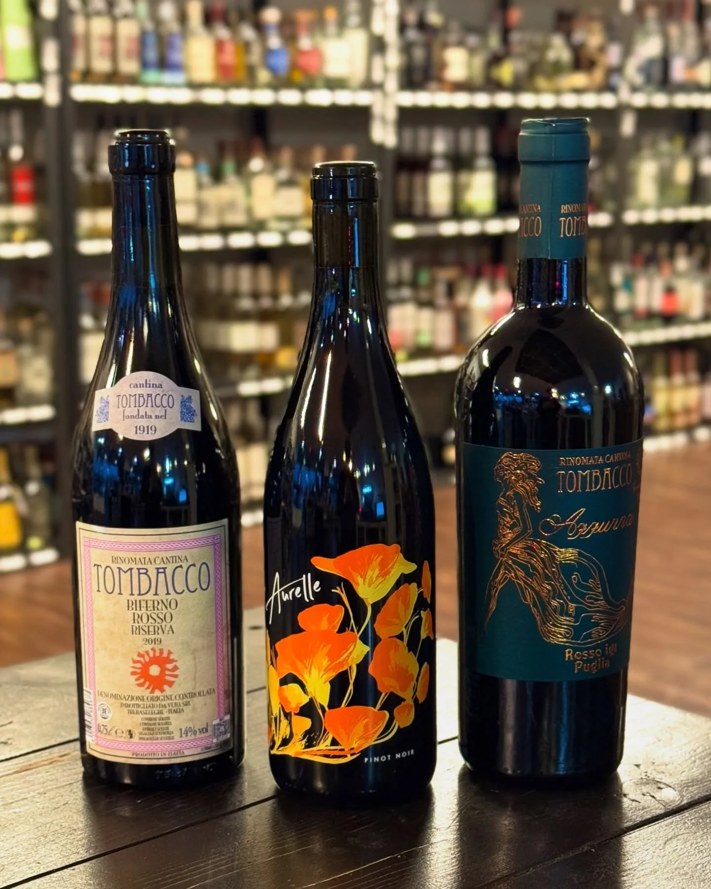 Valentine&rsquo;s Day Eve tasting with @rinomatacantinatombacco and @aurellewine 

Pouring starts at 3pm come try that special bottle ❤️🍷