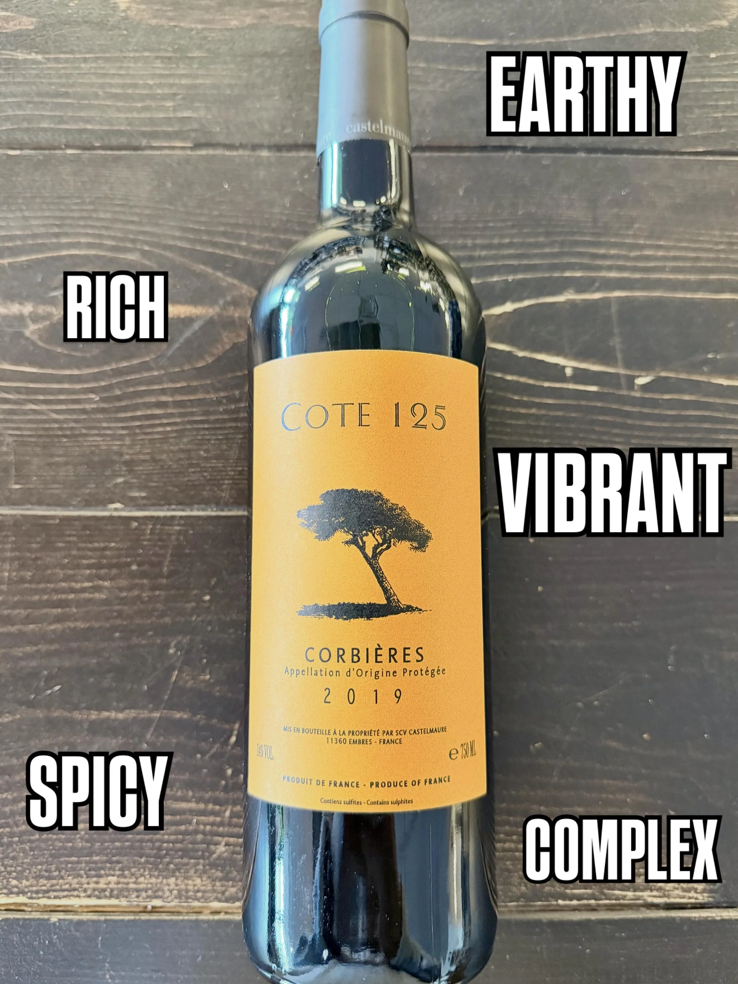It's Wednesday and we have a wine to match the mid-week energy! I bet most of you have not heard of this southern French style of wine, but that's ok because we're here to explain 😆 Corbi&egrave;res is a region located in the Languedoc-Roussillon pa