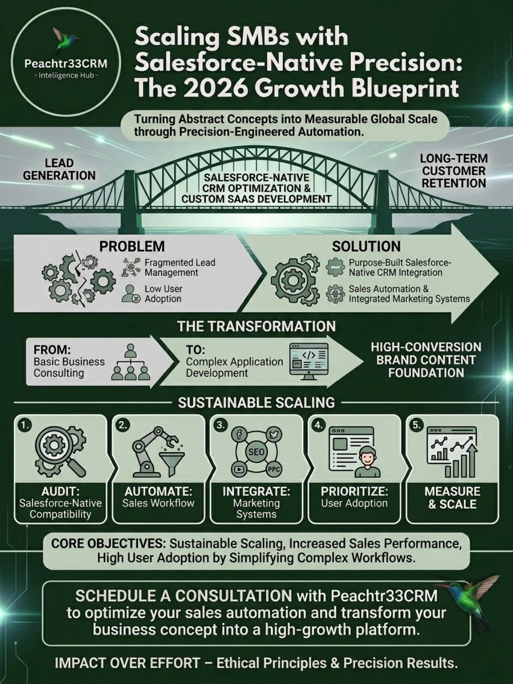 Salesforce Native Growth blueprint peachtr33crm