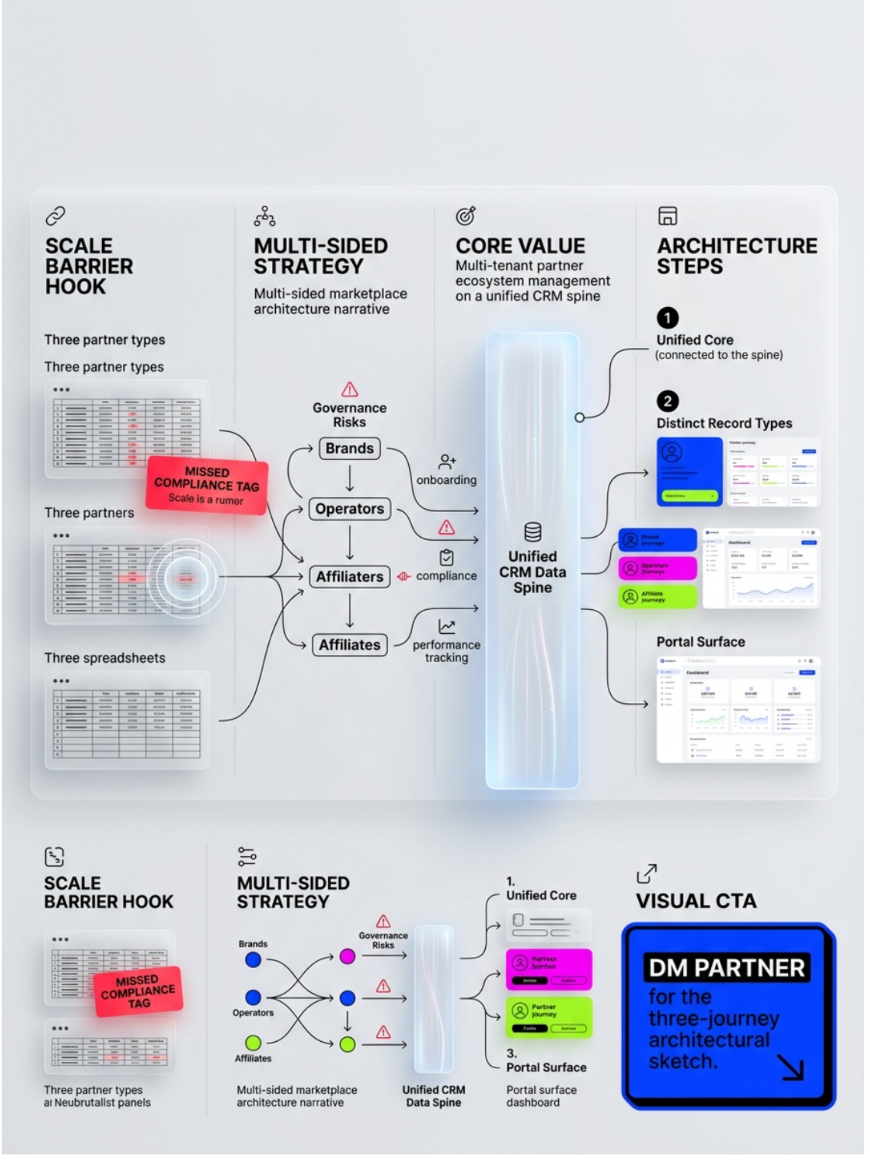8. Centralized CRM Architecture — Affiliates, Advertisers, and Merchants