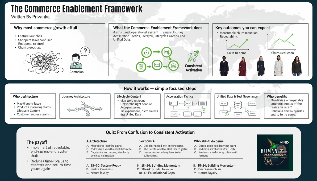 The Commerce Enablement Framework: From Confusion to Consistent Activation