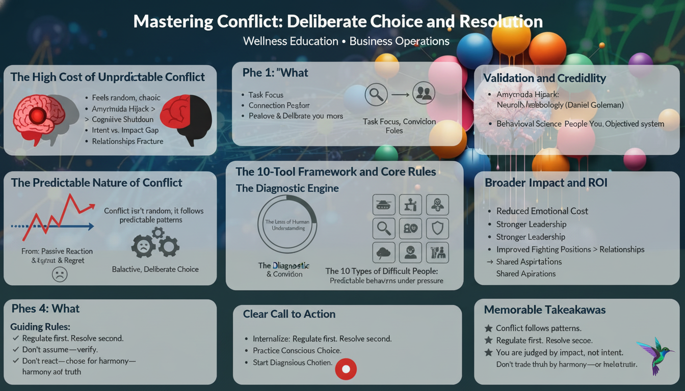Mastering Conflict Deliberate Choice and Resolution