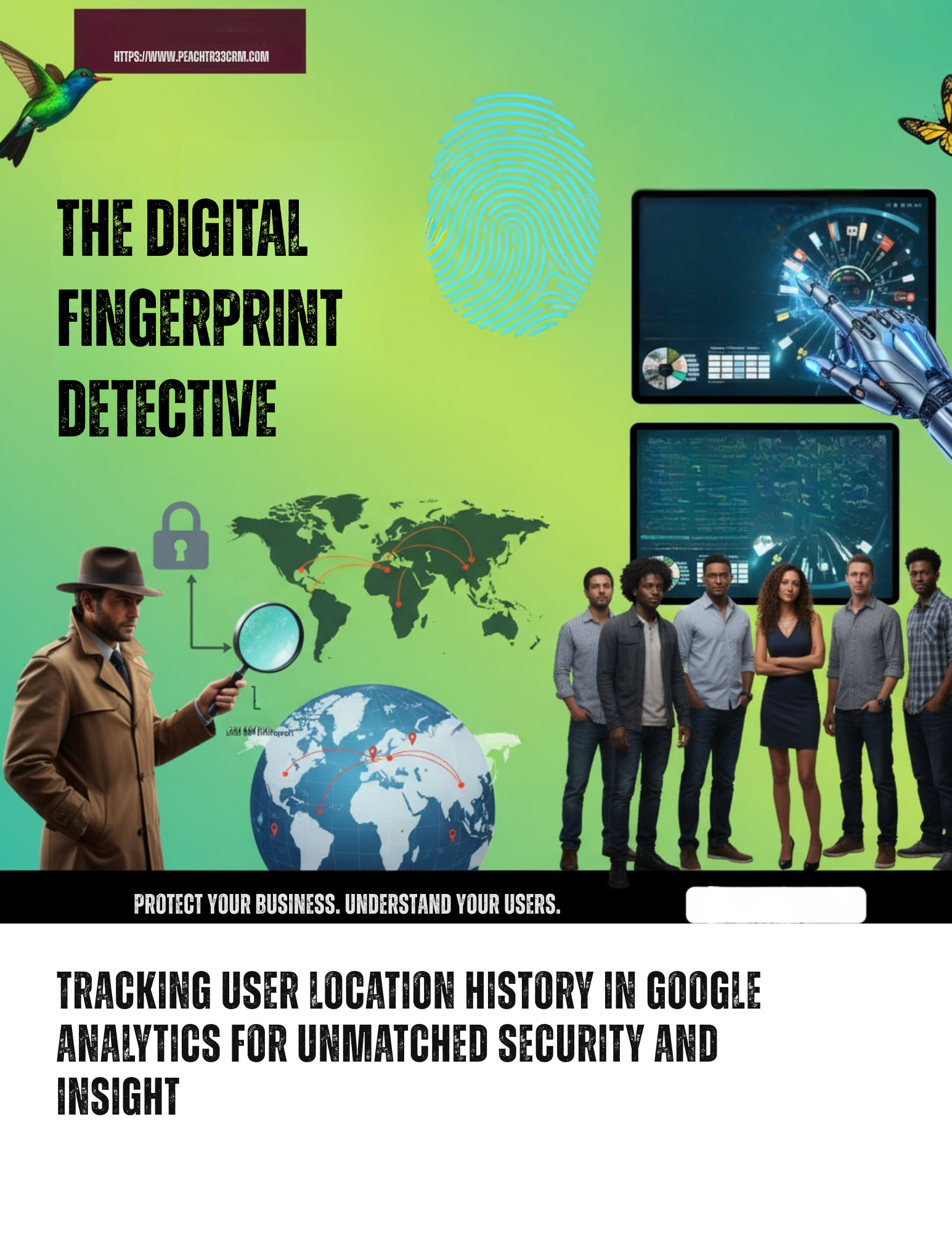 The Digital Fingerprint Detective Tracking User Location History in Google Analytics for Unmatched Security and Insight