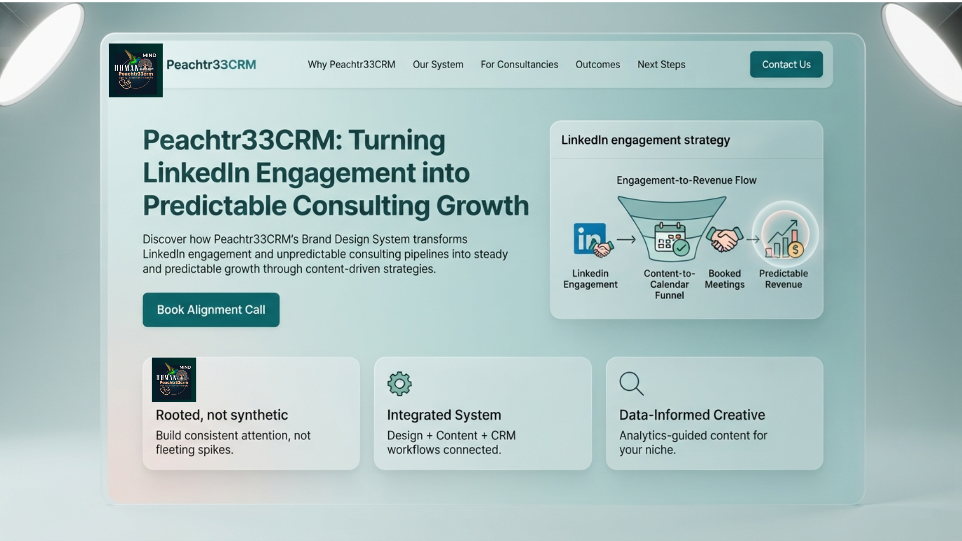 Transforming LinkedIn Engagement into Predictable Growth with Peachtr33CRM