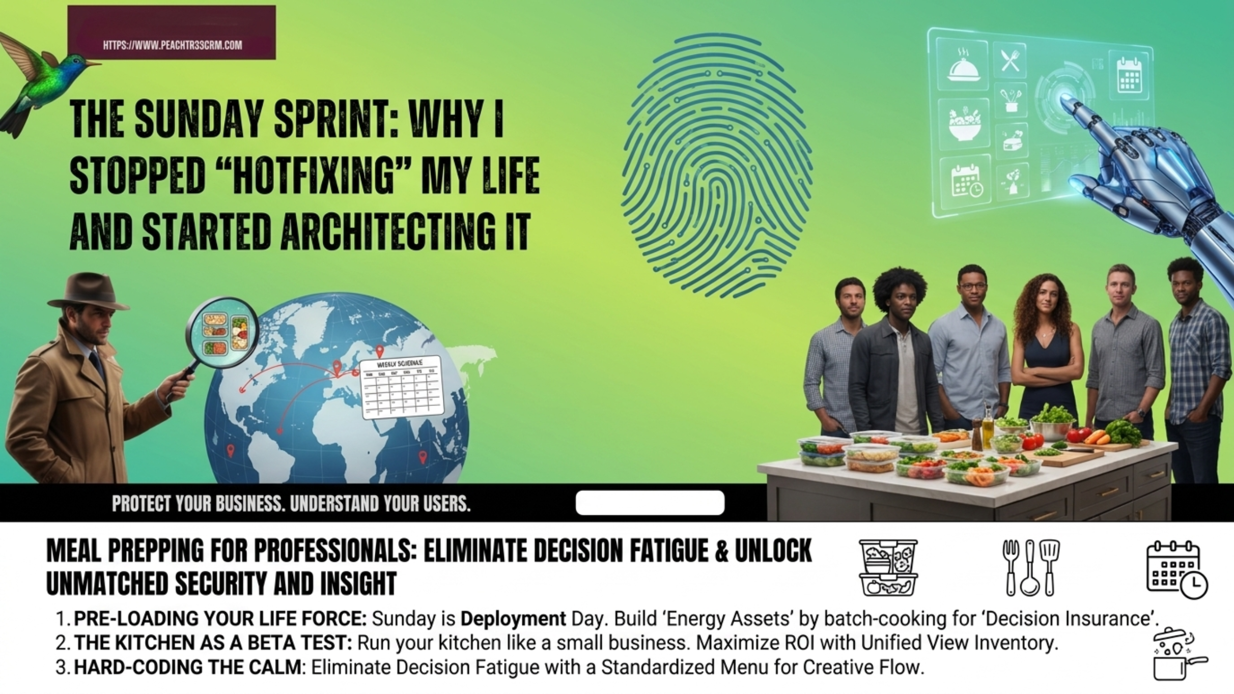The Sunday Sprint: Why I Stopped Hotfixing" My Life and Started Architecting It
