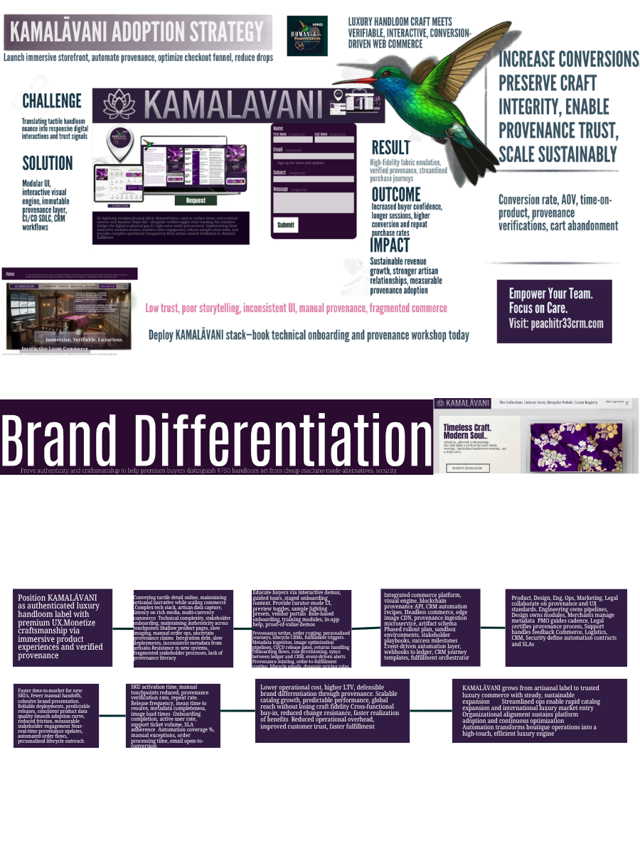 KAMALĀVANI Web Architecture Deployment  | Luxury Digital Commerce