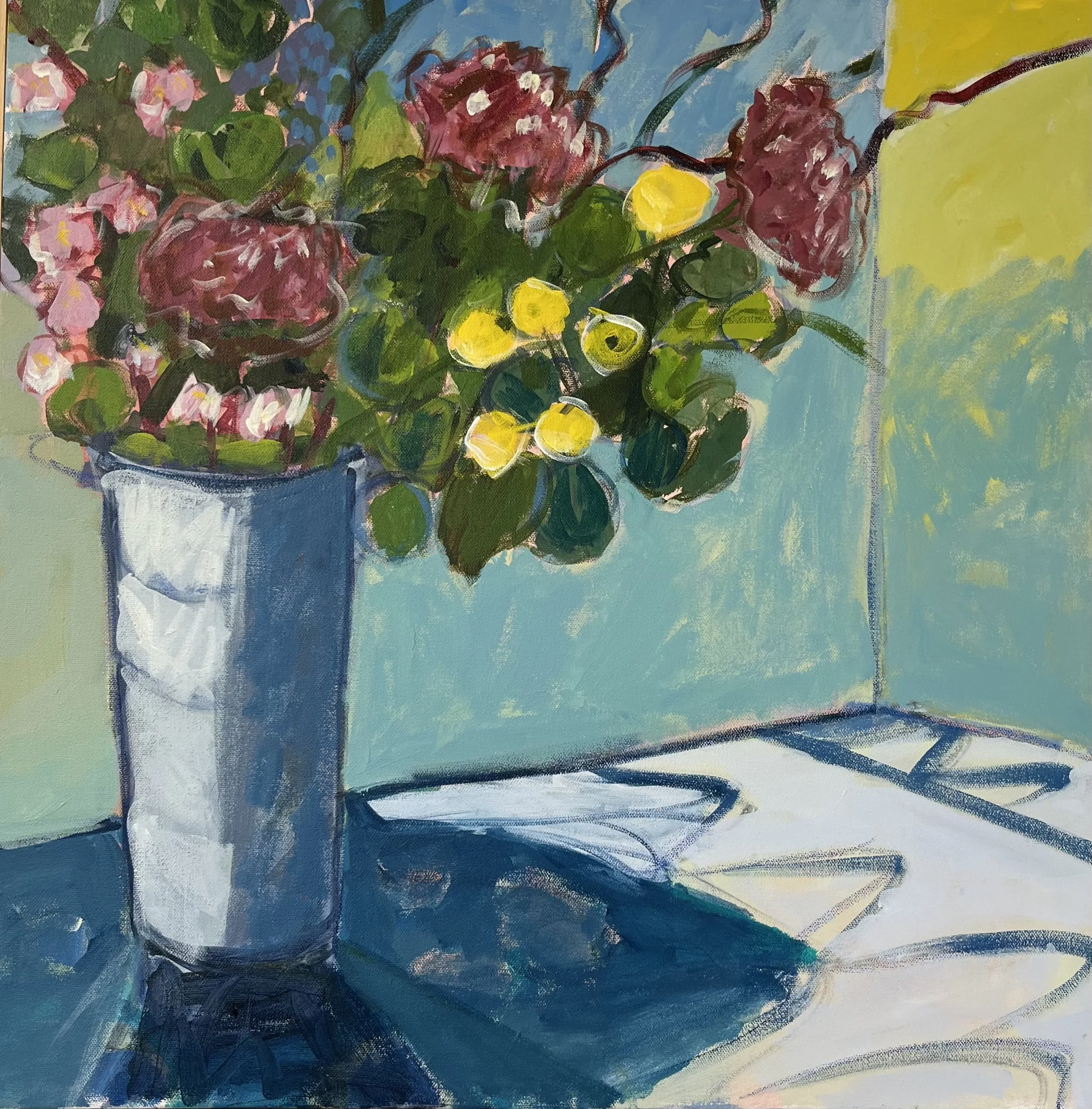 24 x 24" Acrylic on Canvas