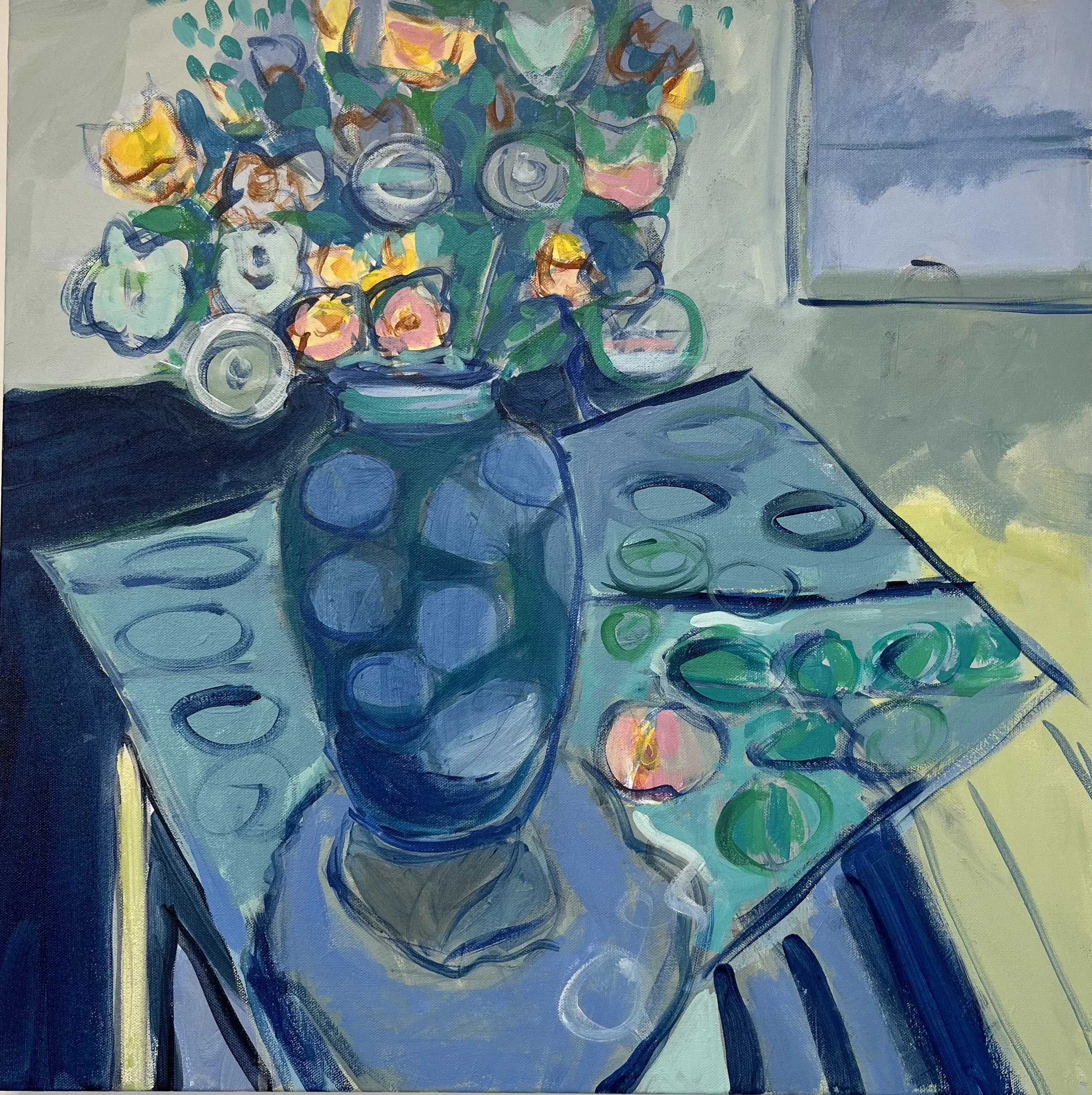 24 x 24" Acrylic on Canvas