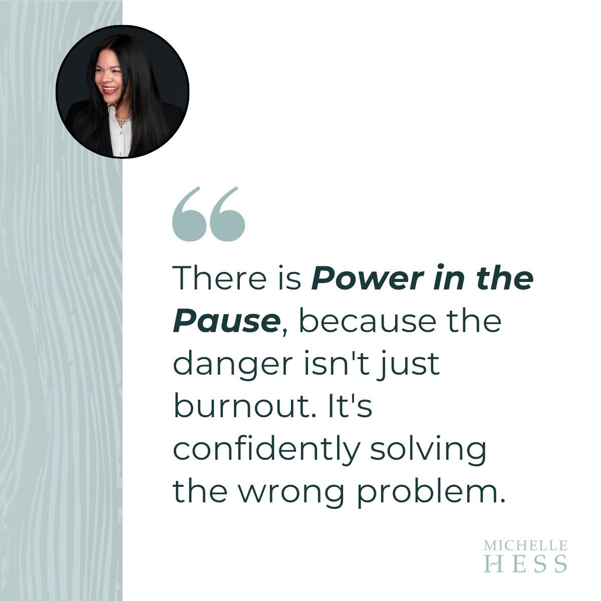 The Power of the Pause