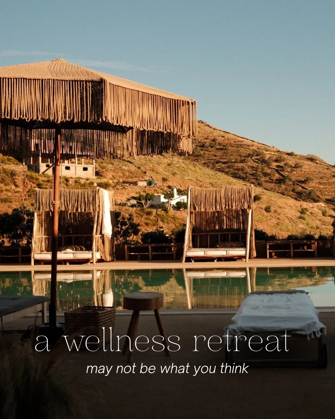 A retreat can mean doing more, or doing less, or anything in between. There is no perfect way and we don&rsquo;t expect anything from you. We just ask you join us with an open heart and allow someone to take care of you 🙂&zwj;↕️🫶🏼