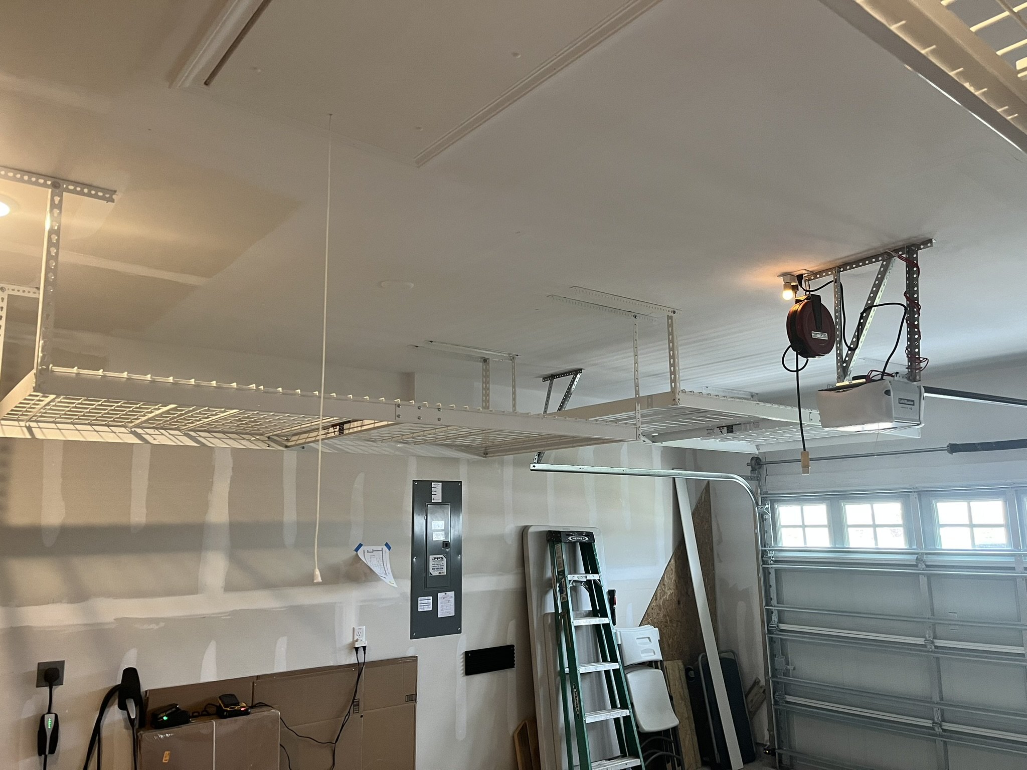 2 4' x 8' SafeRacks Installed on Ceiling