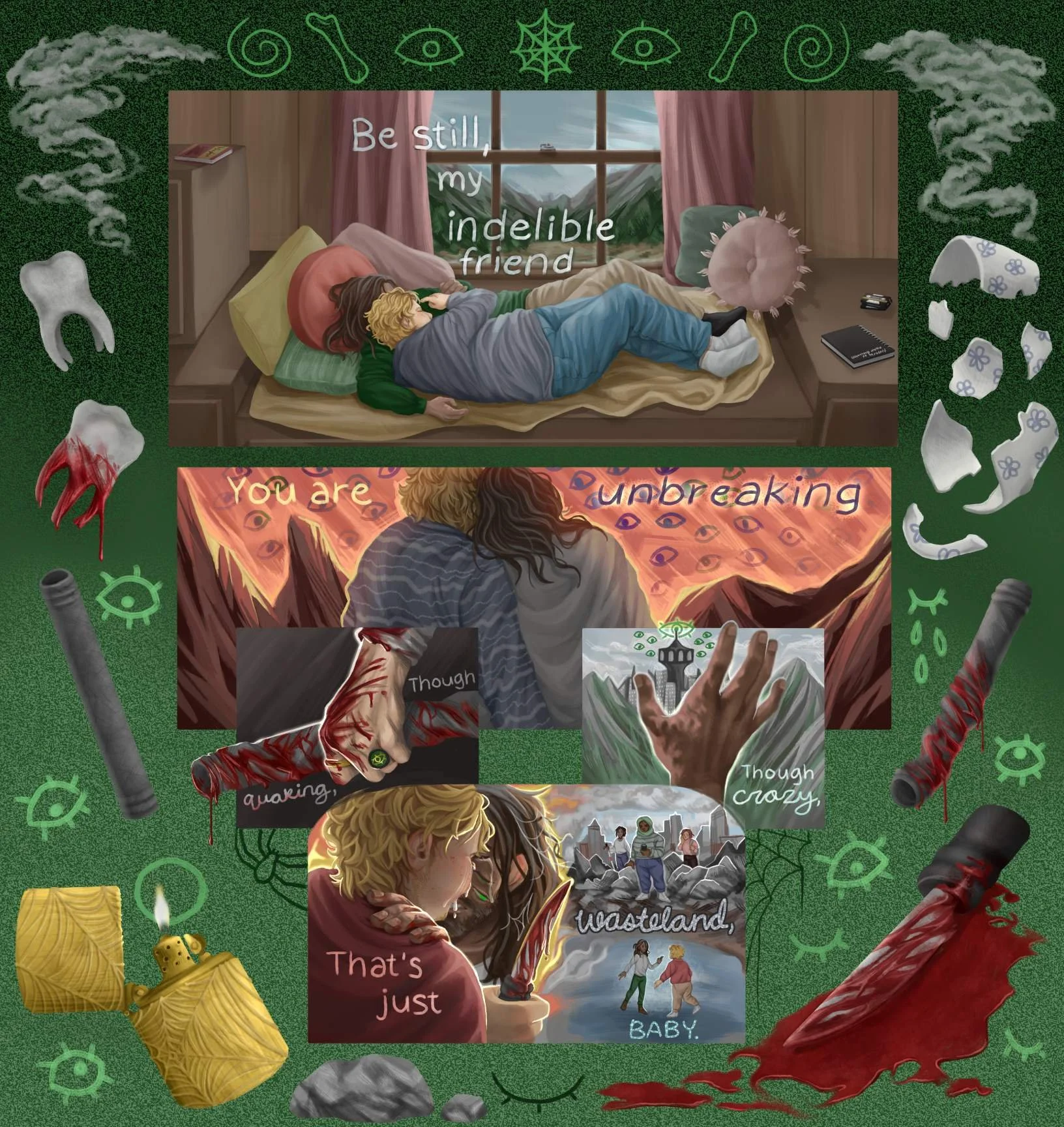 Fan art for the finale of "The Magnus Archives" (pt 2)