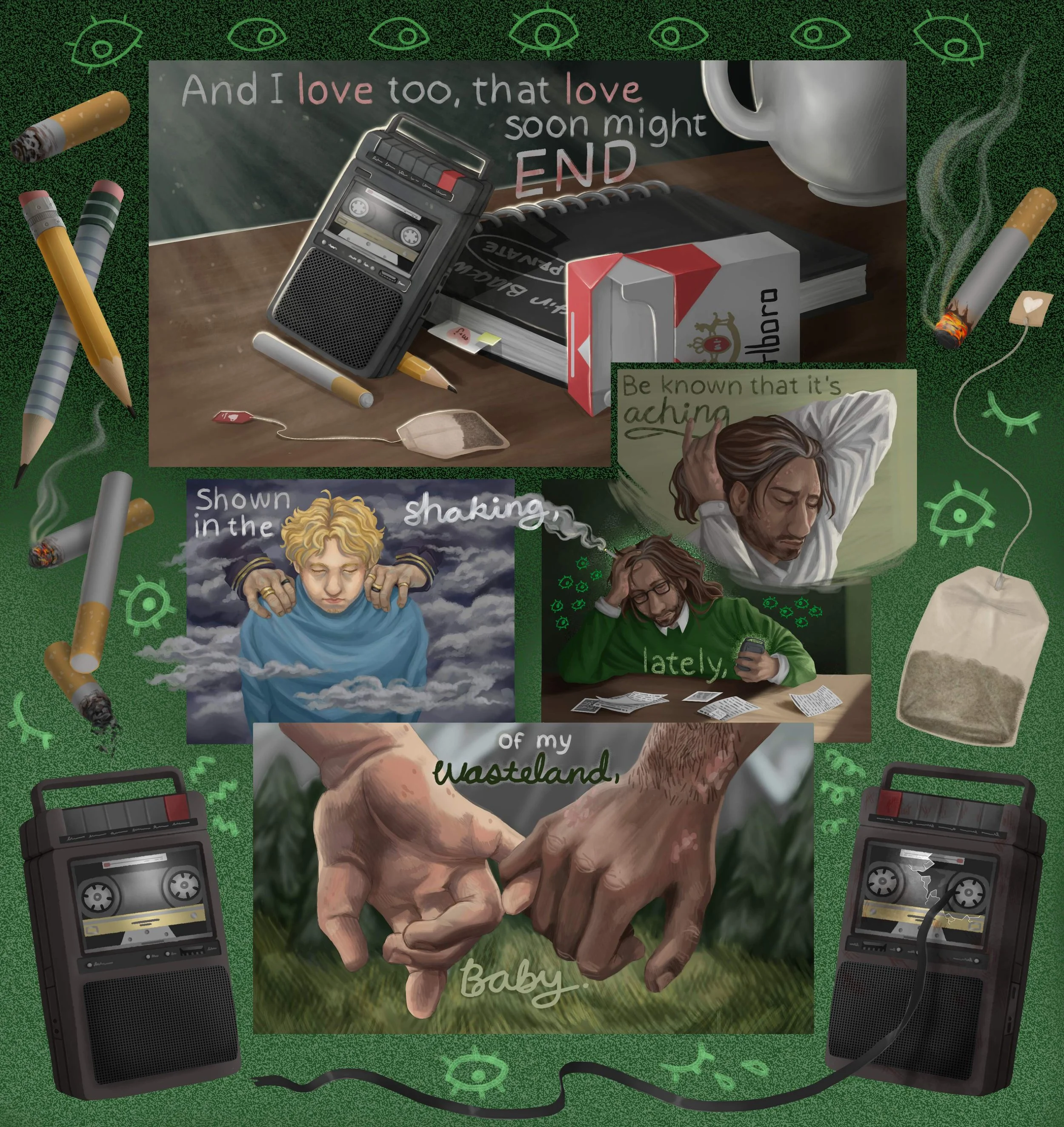 Fan art for the finale of "The Magnus Archives" (pt 1)