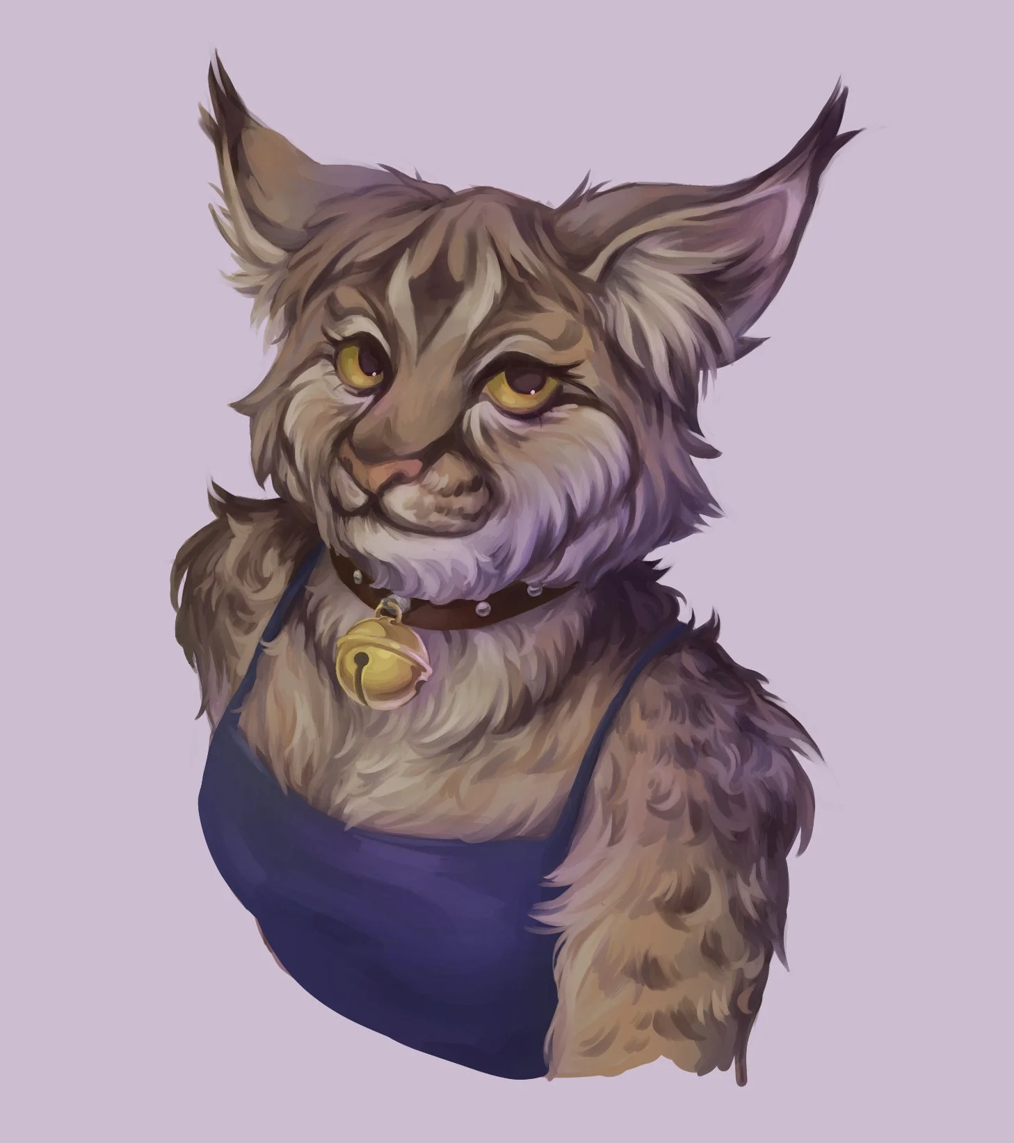 Portrait of a lynx lady :3