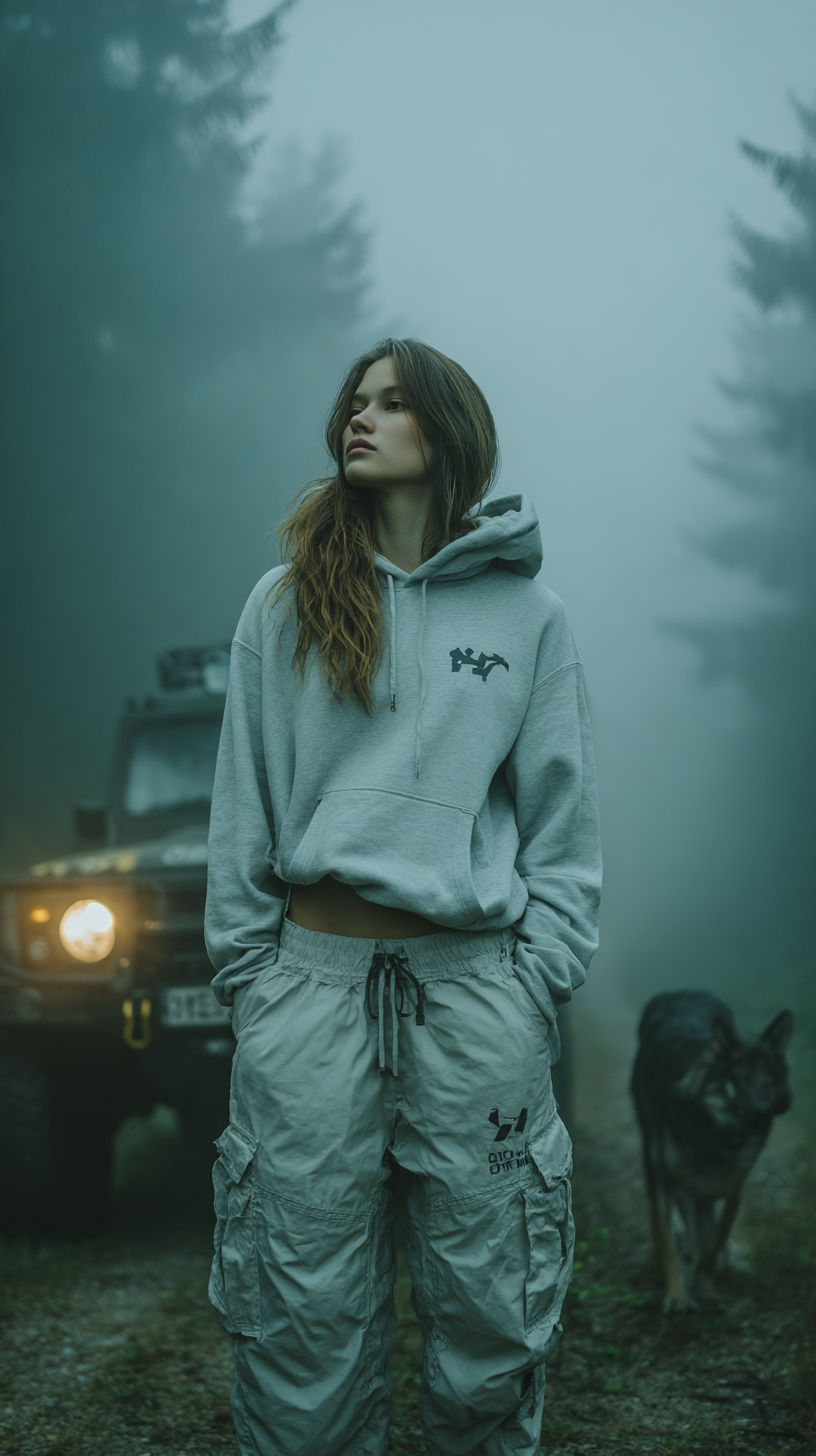 gigglypeach_techno_rave_minimalistic_outfit_woman_animal_foggy__3b4950ba-3e62-4b13-b5e4-e02bebdbcf57.png
