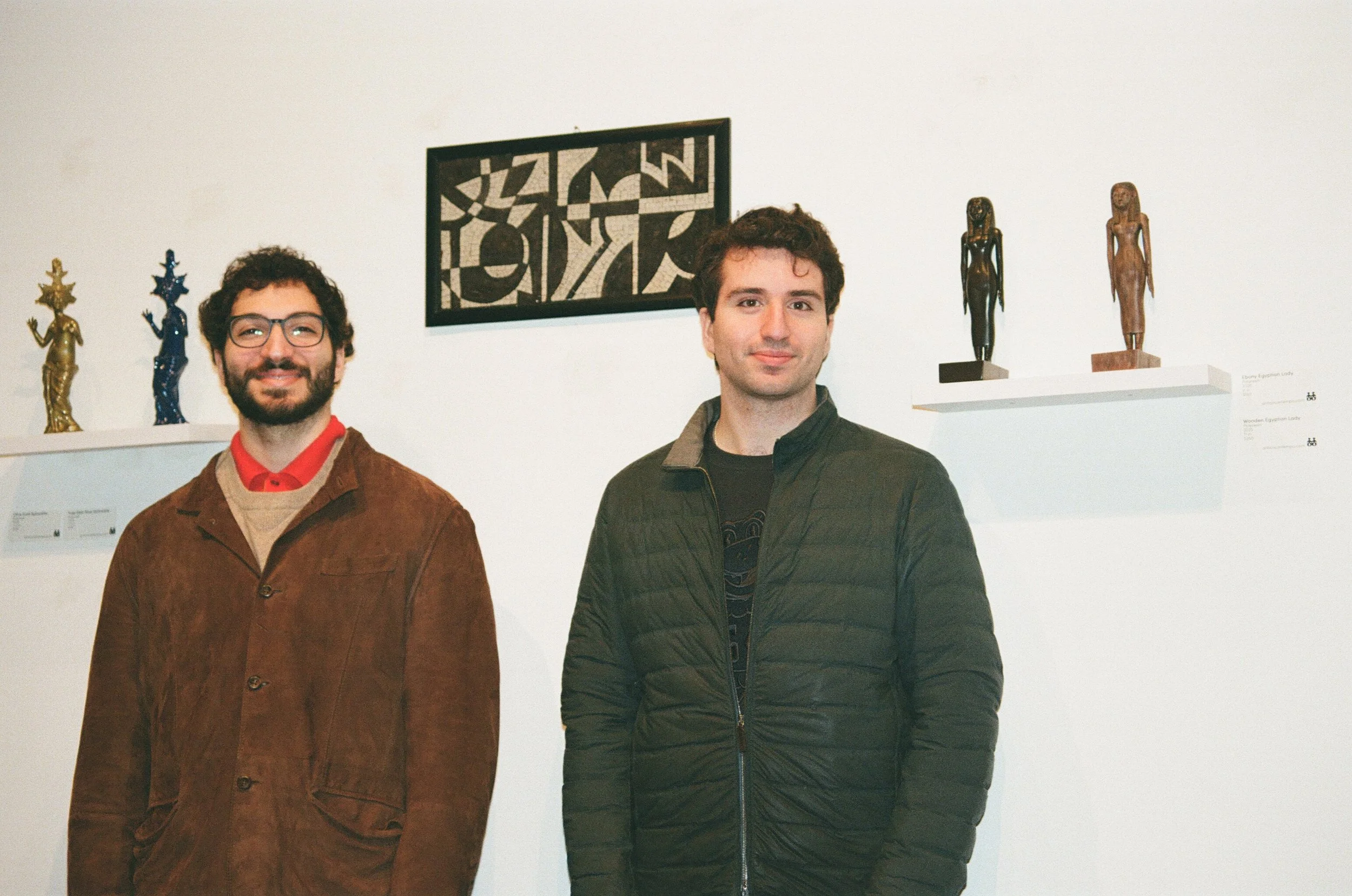Co-Founders Alexander and Soliman Aboutaam at All Street Gallery, 2025. 