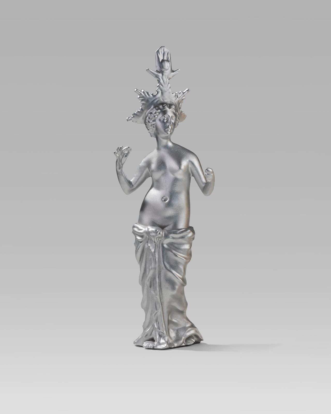 Silver Aphrodite with Elaborate Diadem — ANTICO CONTEMPO